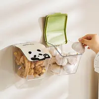 【特价产品】葱姜蒜收纳盒壁挂式厨房生姜大蒜干香料分格置物收纳器