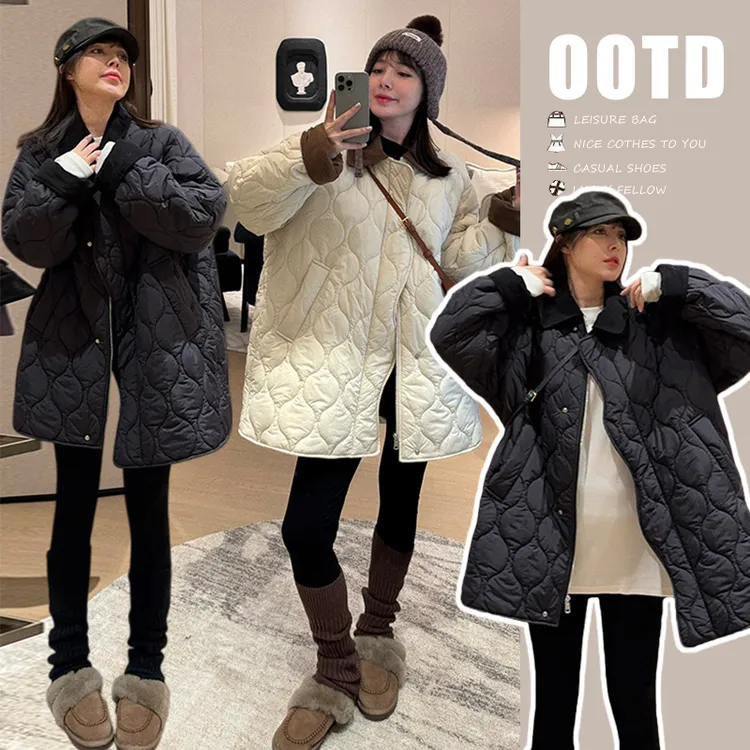 韩系时髦气质高质量休闲2026秋冬季新款女时尚保暖高颜值舒适外套