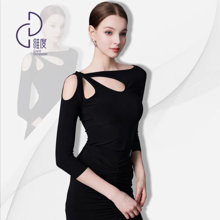 【维度舞服】Y481新品女士上衣摩登舞蹈服
