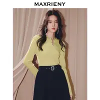 【蜜思仝】MAXRIENY【商场同款】2025秋针织衫