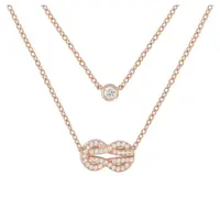 2810【香港联邦】18K金镶嵌百搭项链