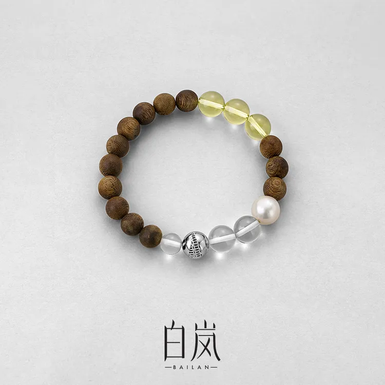 【12月上新】白岚沉香多宝手串珍珠水晶手链女独特新款饰品SL4190