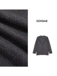 ZOZO HOME ｜可持续经典量感线条精织西装开衫q171729p