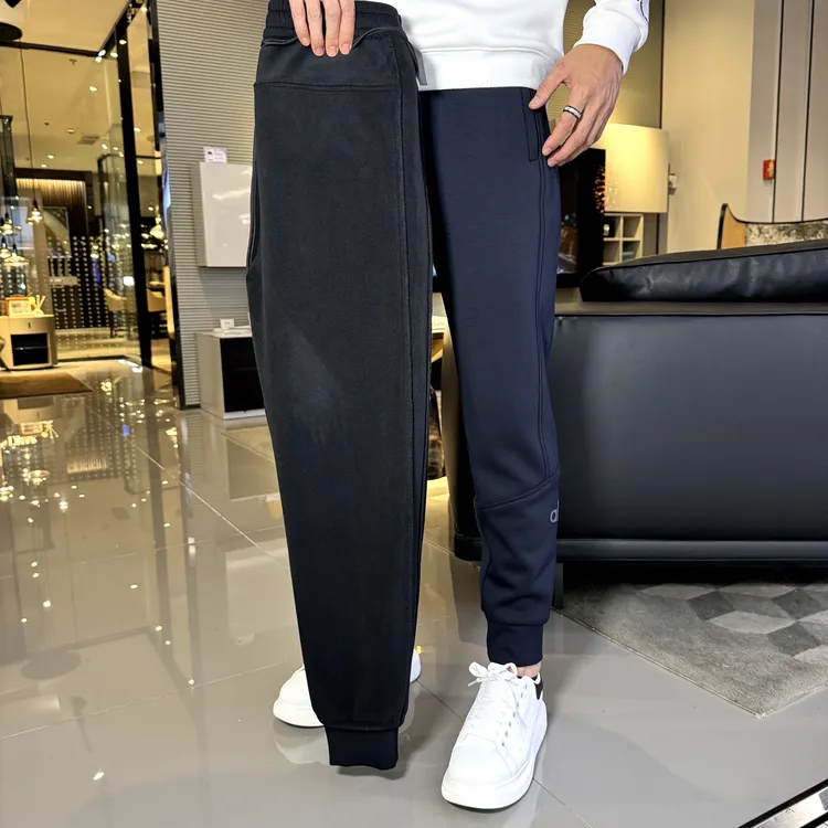 2A9919款秋冬男士新款时尚百搭微弹加绒潮流小脚运动修身休闲裤