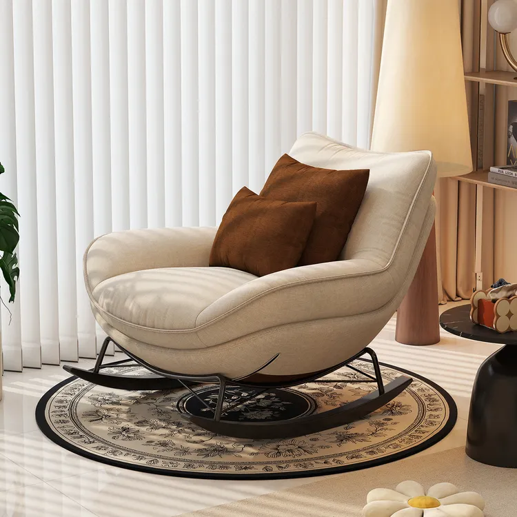 摇椅大人躺椅家用阳台休闲复古摇摇椅客厅2025新款懒人摇椅沙发椅