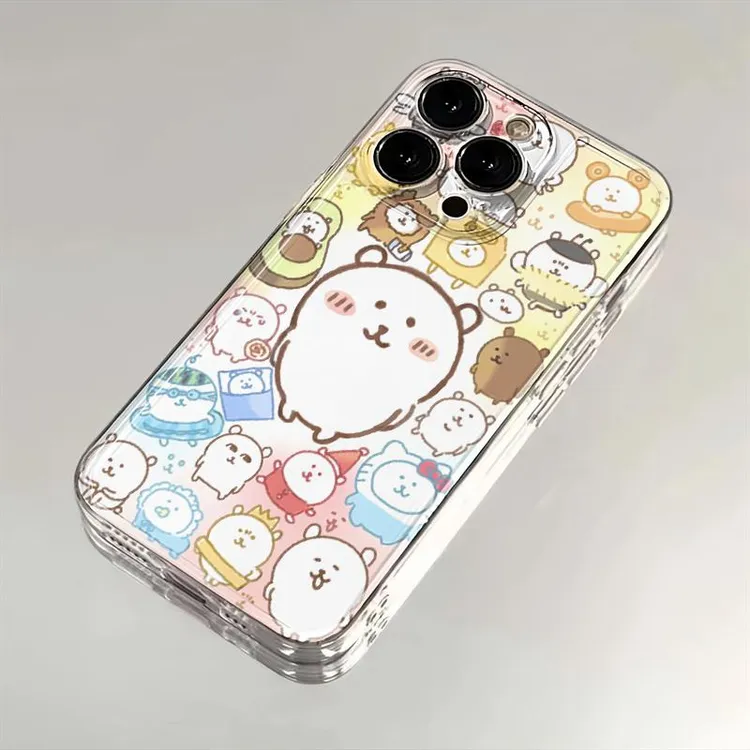 满屏自嘲熊适用iphone16苹果15手机壳小米OPPO华为VIVO荣耀一加