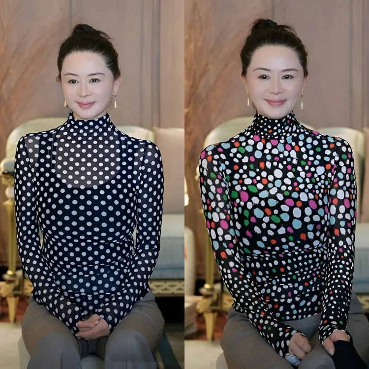 璇之恋·王璇·「回味长袖肌底衫」·王璇原创设计～气质时尚显瘦设计感