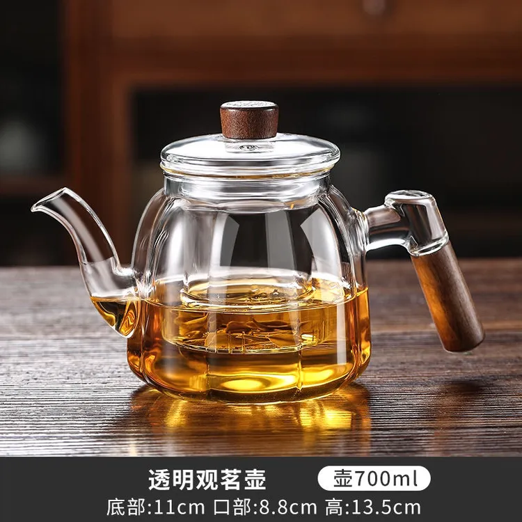 玻璃茶壶泡茶家用加厚耐高温茶水分离泡茶壶2025新款茶具煮茶壶杯