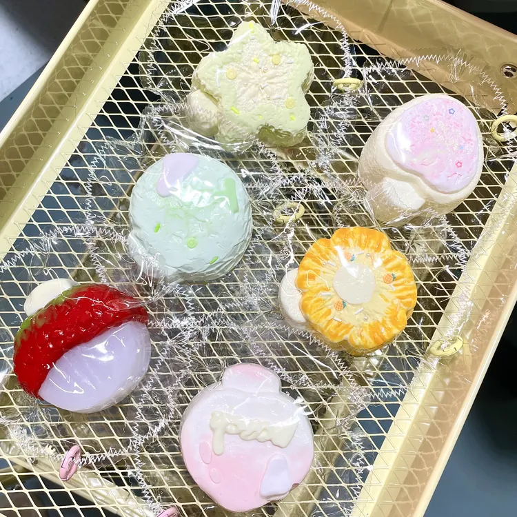 水果雪糕系列捏捏食品级硅胶解压玩具奶油泥感创意玩具高颜值礼物