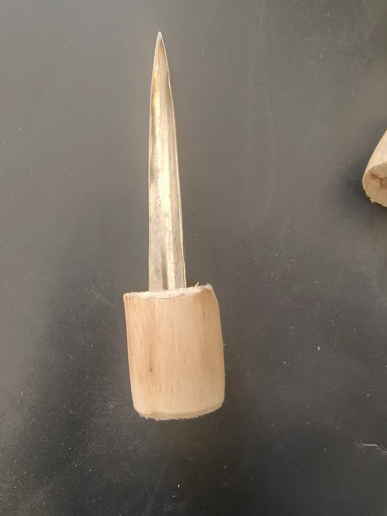 手工芦苇锅盖编制工具锥子