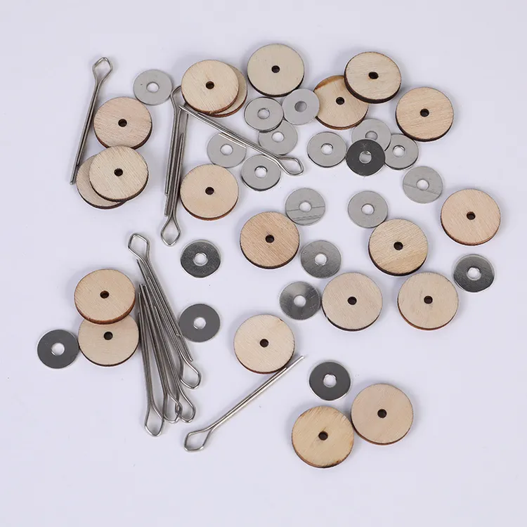 泰迪熊关节配件DIY木质 亚克力材质可旋转钉梢关节小熊接合栓