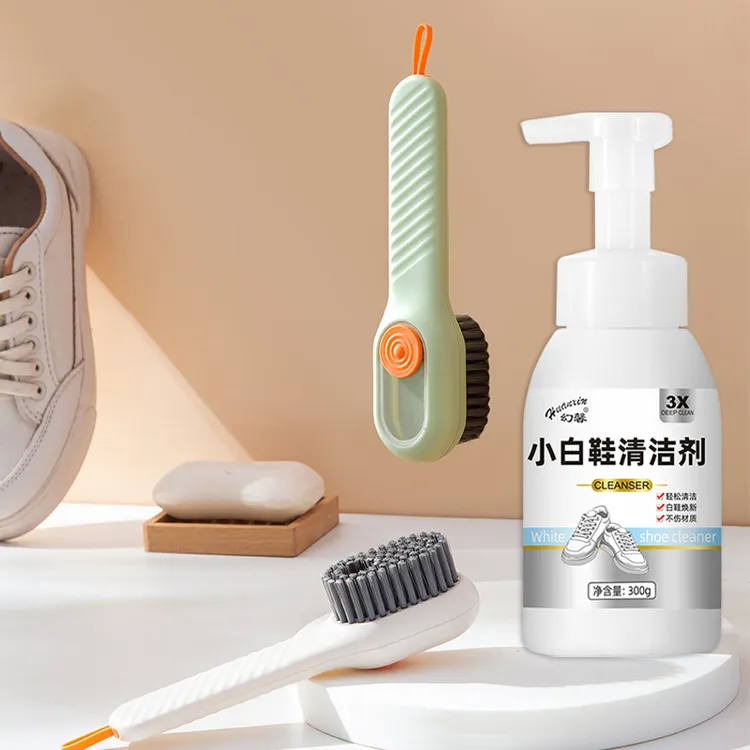 幻馨小白鞋清洁剂去黄去渍泡沫型<300g*4瓶>