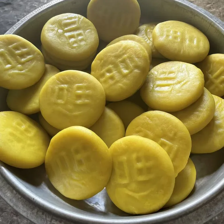 手工黄粑粑糯米黄粑米糕粑