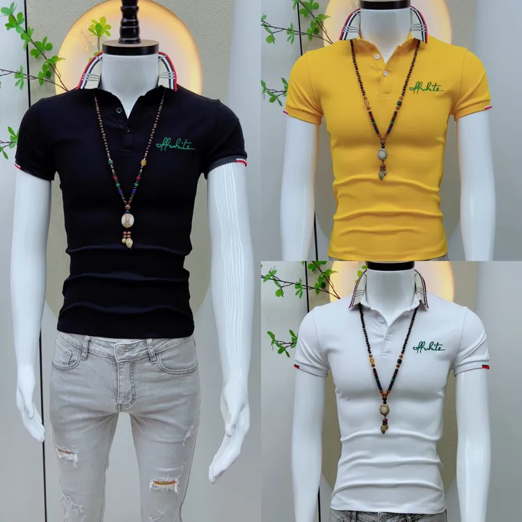 【夏季青货】气质潮牌短袖网红时尚POLO衫修身半袖