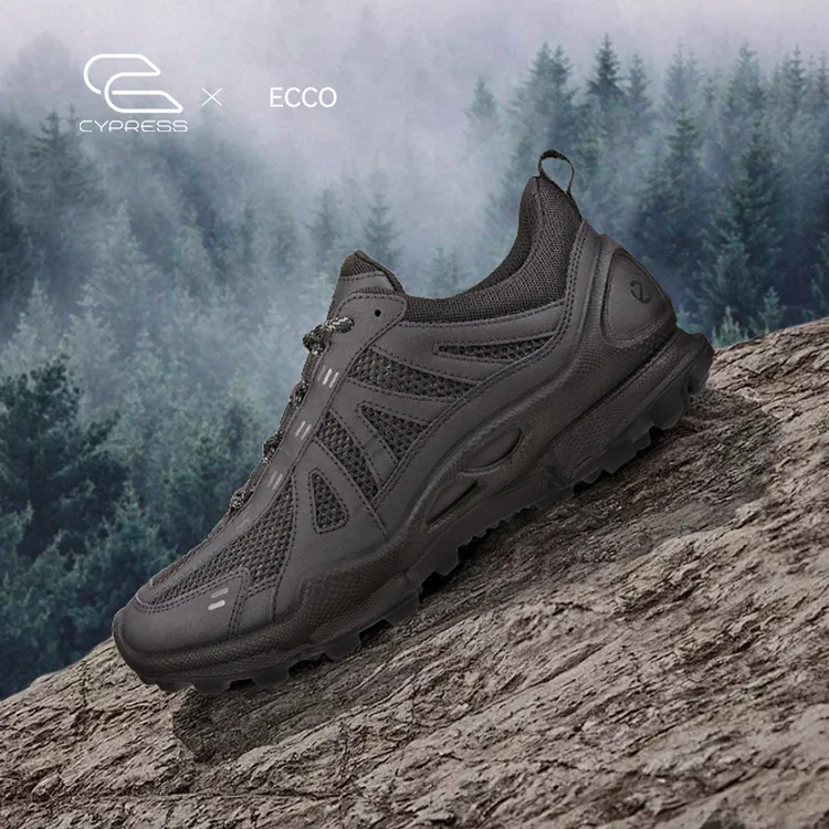 ECCO爱步【踪迹】男女同款803224缓震户外登山运动越野健步跑鞋 