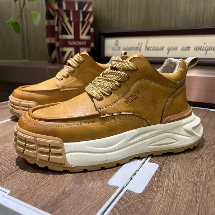 2025男士运动青春小众高端潮男必备休闲日常个性潮流潮鞋（皮鞋鞋）