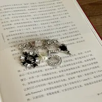 铜合金胸针 【赵小小yimao】2027920  韩版珠珠5字星星流苏胸针