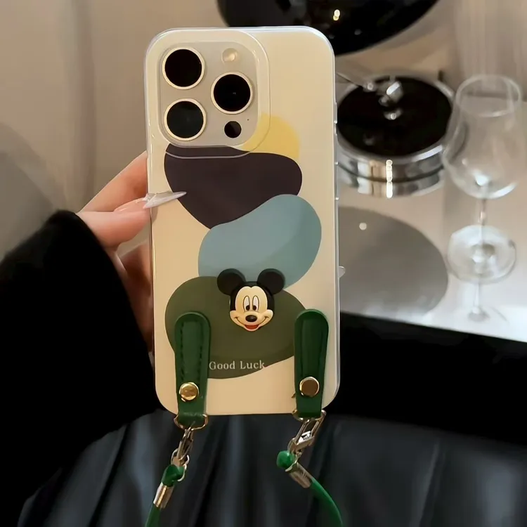 双层IMD适用于苹果/华为/小米/oppo/vivo简约米奇防护ins手机壳