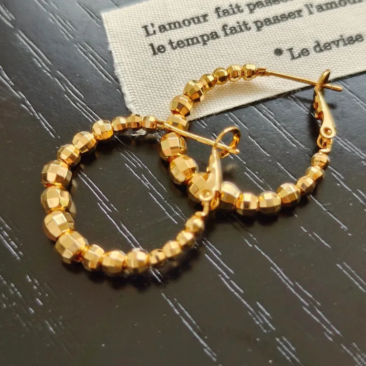 合金耳饰 【星凝】碎块银针耳钉百搭复古法式简约手工气质中古