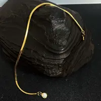 925银手链 极简高级百搭莫桑钻蛇骨链手链0529198