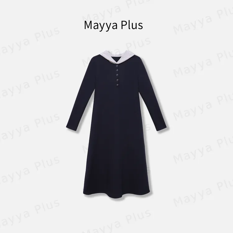 【童话小镇】Mayya Plus麦芽定制气质显瘦流光风针织连衣裙32536773