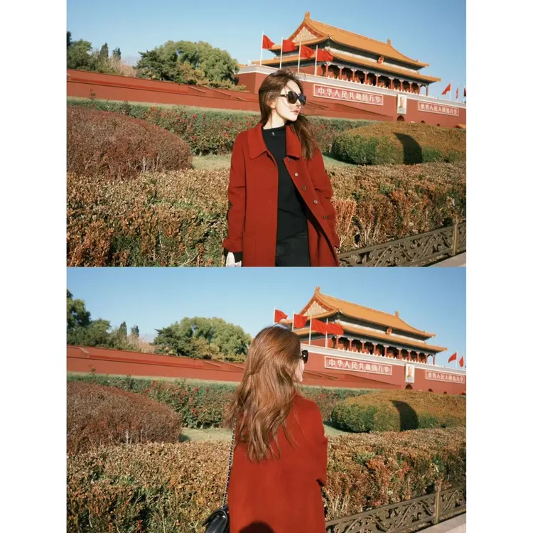 【安然无恙】小允姐姐2025新款高级羊毛大衣秋冬外套【1124】