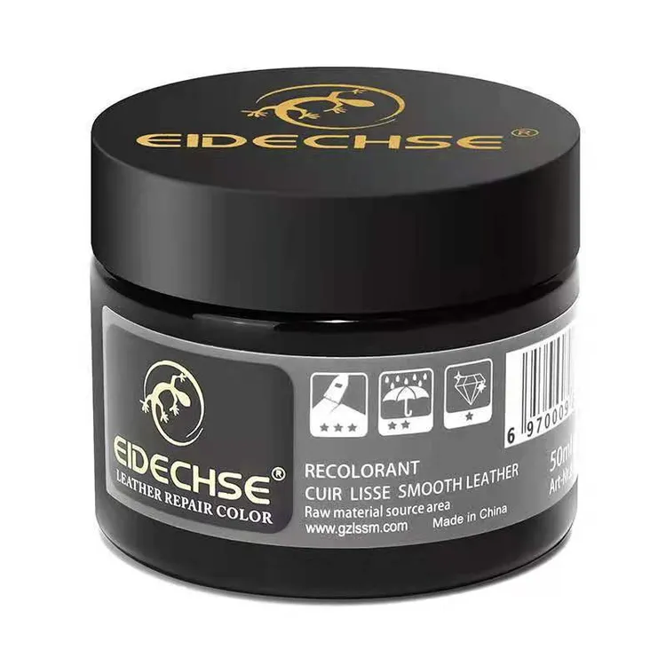 皮具补色膏真皮沙发包衣服夹克鞋子上色黑色修复剂防水补伤膏保养