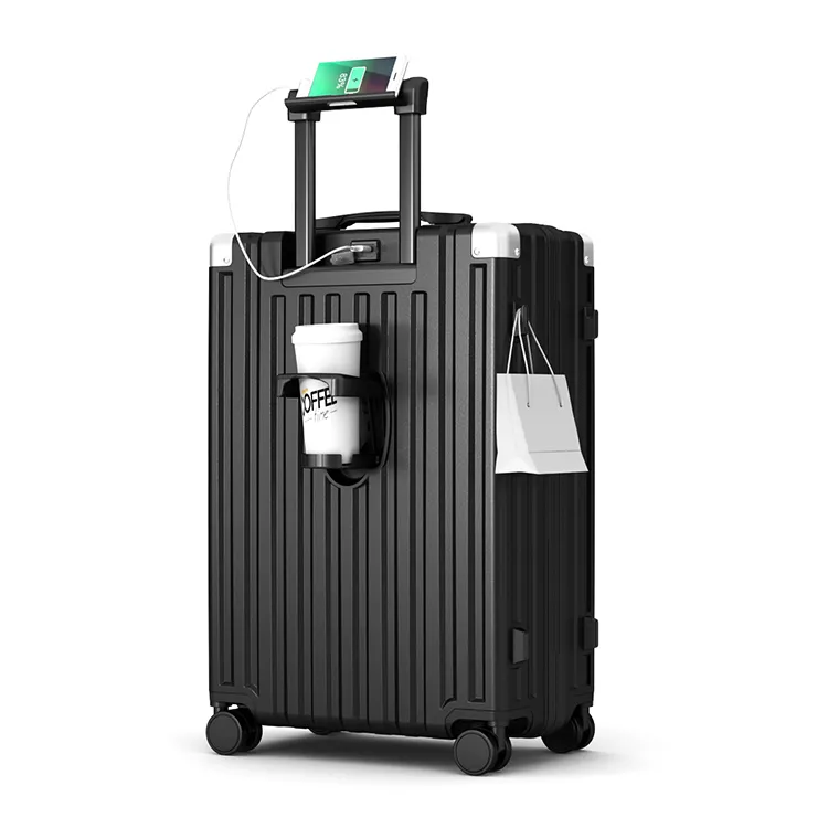 Warrior/回力大容量行李箱女拉杆皮箱子男登机20寸密码多功能旅行