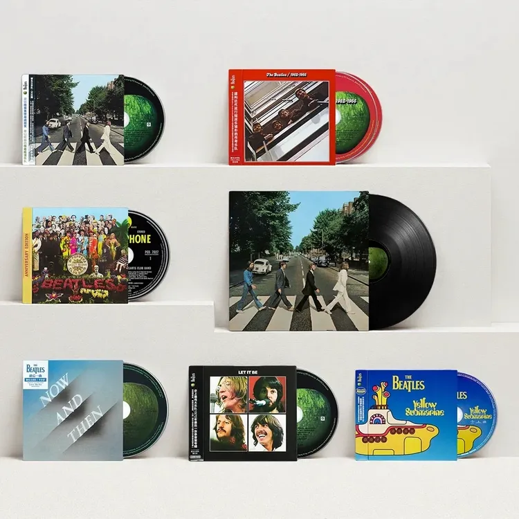 原装正版 The Beatles披头士乐队专辑 Abbey Road CD 黑胶唱片