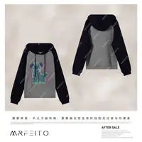 MRFEITO【潮绘涂鸦】时尚连帽卫衣撞色涂鸦印花卫衣H97WY02D33815