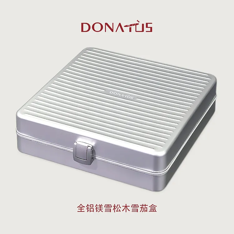 DONATUS多纳图斯13支装雪茄盒铝镁合金便携盒保湿盒出门必带品