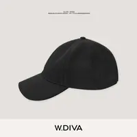 W.Diva【咖啡馆】羊毛春季简洁大方时尚洋气百搭鸭舌帽女0H180176S