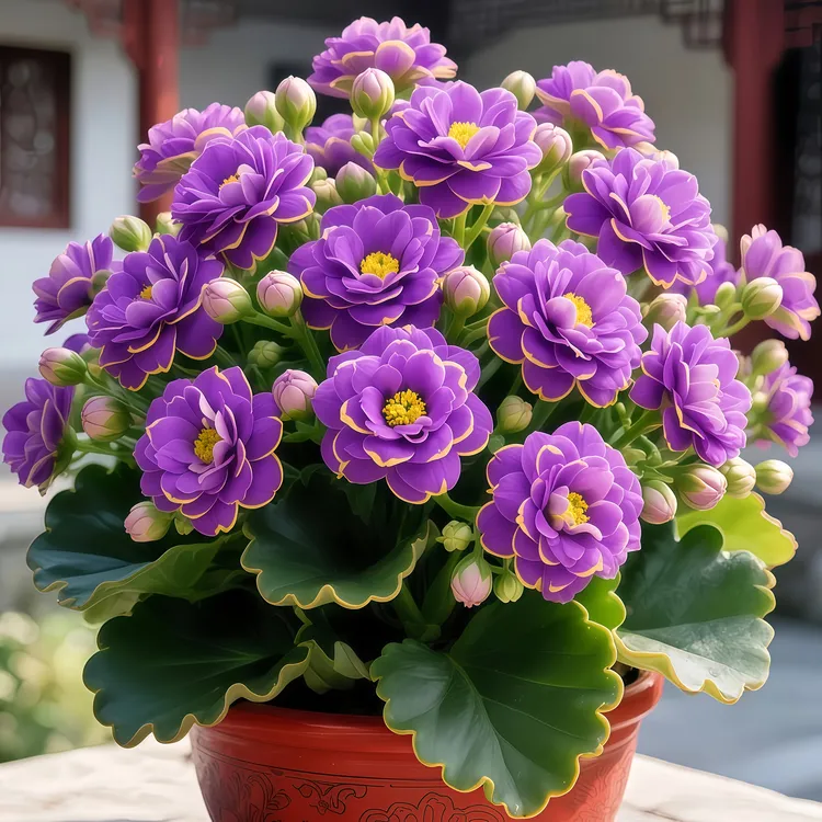 【四季开花】盆栽花卉新鲜苗发货室内绿植长寿花重瓣大花植物