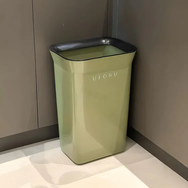 垃圾桶高颜值家用客厅卧室大号方形大容量卫生间桶新款加厚简约