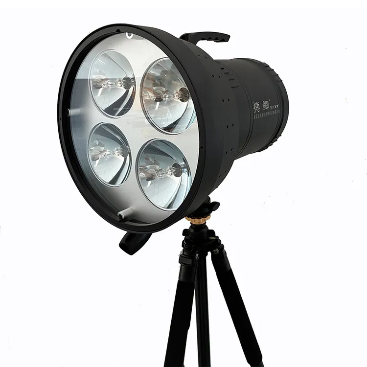 京北顶点H6000/H9000氙气钓鱼灯大功率暖黄光超亮加热黑坑夜钓灯