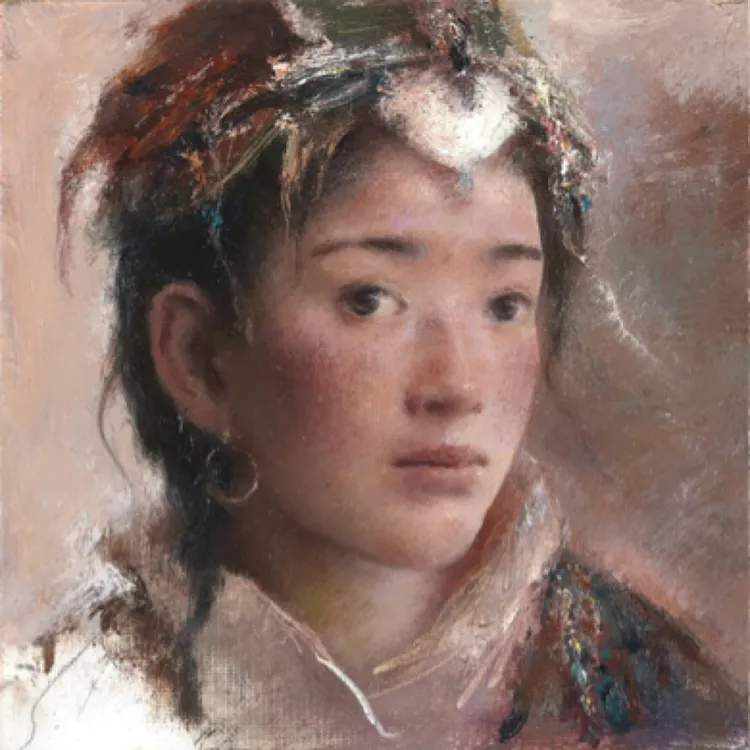唐伟民画家作品30x30cm
