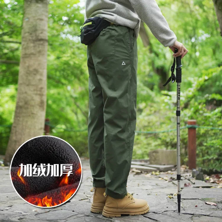 秋冬新款机能三角标锥形休闲裤休闲长裤男女同款户外工装裤