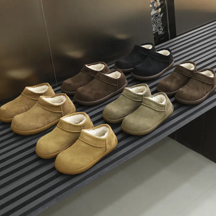 高颜值！男女都有！加厚仿皮毛一体！加绒加厚雪地靴小土豆面包鞋