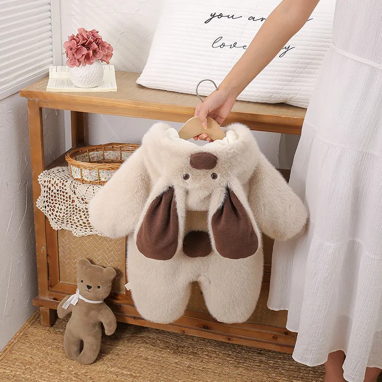 YM冬季卡通加厚连体衣宝宝外出爬爬服满月百天棉衣可爱超萌连帽哈