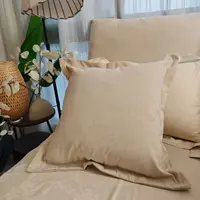 阿哲定制【罗布麻巨无霸抱枕】罗布麻粗制纱防臭吸汗抱枕靠枕加厚