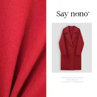 懒猫nono│Saynono 时尚休闲慵懒风气质双面绵羊毛外套GX5321HY 