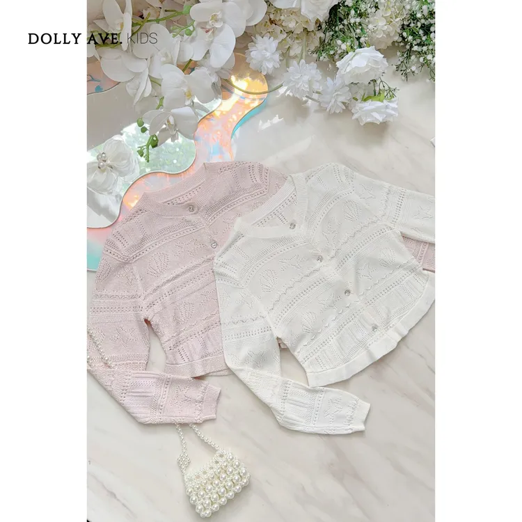 【现货】Dolly Ave「少女系列」高定天丝雅丝绵混纺纱春夏女童开衫