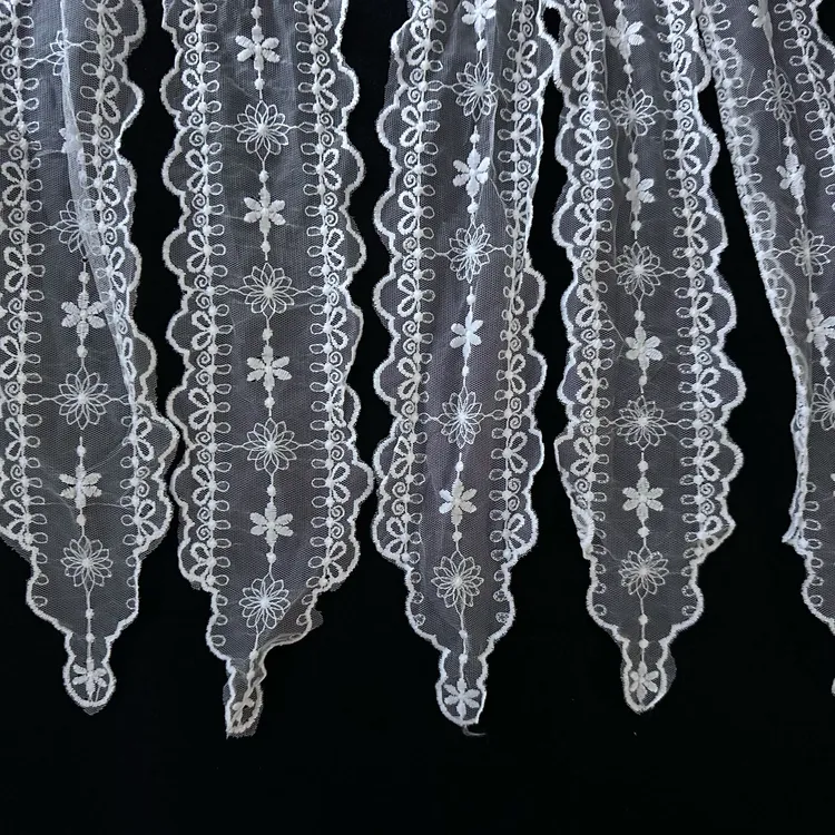 花束装饰薄款韩版法式蕾丝百搭丝带（8cm*1.2 m）