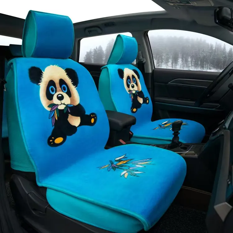 四季通用汽车坐垫混纺短绒全包围防滑保暖车垫