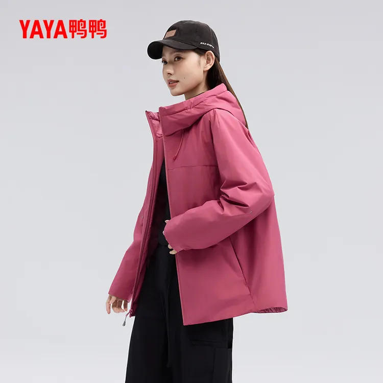 YAYA/鸭鸭【轻壳系列】羽绒服运动户外休闲轻薄羽绒外套YE5B009046A