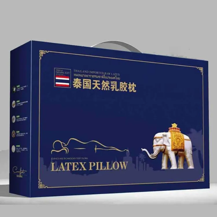 泰国公司会销礼品成人护颈椎天然乳胶枕芯