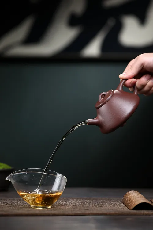 子冶石瓢茶具紫砂壶紫泥手工宜兴紫砂壶220cc纯手工全手工小容量