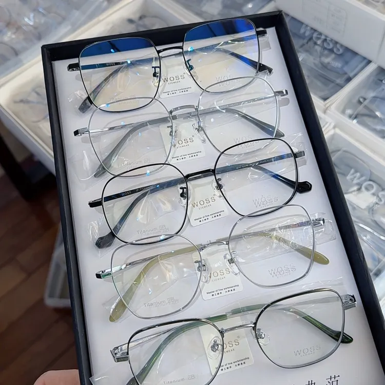 深圳品牌   半钛 纯钛钛板   品质设计师款眼镜架
