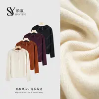 【仟娜】百搭舒适~时尚简约半拉链修身显瘦连帽针织衫SY73ZZ51125
