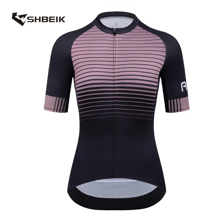 【竞技版骑行短袖】网眼面料骑行短袖上衣透气修身骑行服短袖上衣
